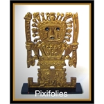 Pixi HERGÉ : L'OBJET DU MYTHE Bas-relief : Symbole Inca